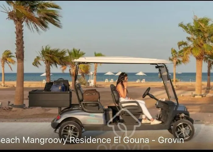 Daire Luxurious Sea View 2 Bedroom & Private Garden To The Pool At Mangroovy *