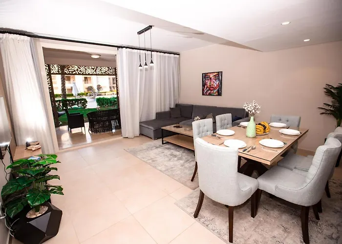 Luxurious Sea View 2 Bedroom & Private Garden To The Pool At Mangroovy Daire